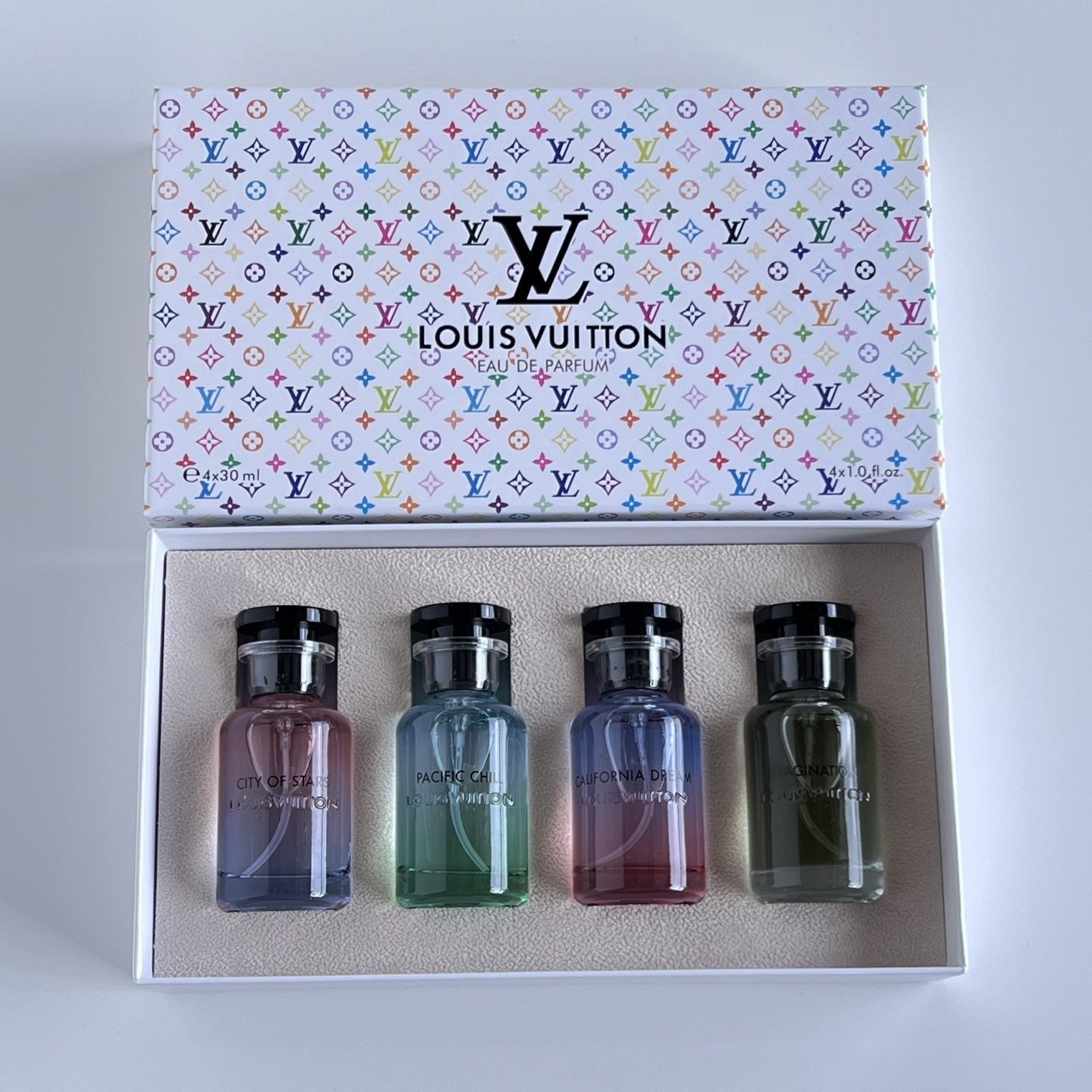 Miniature perfume discovery set